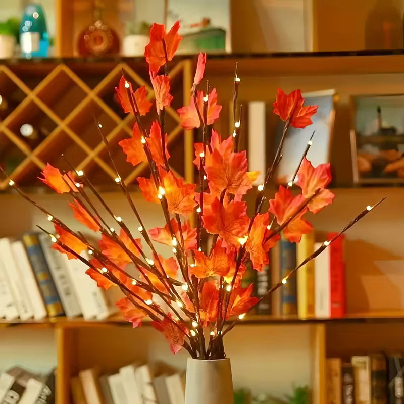 LED Takken Verlichting Set | 2 Stuks | Sfeervolle Kunsttakken met 20 LED’s | 76 cm Hoog