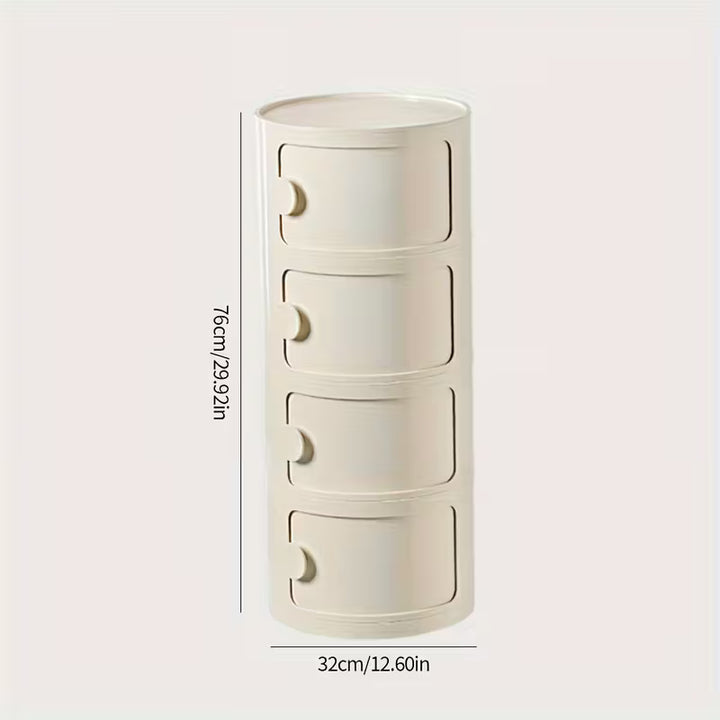 FlexiStore™ Multifunctioneel Nachtkastje | Draagbare Opbergkast met Lade