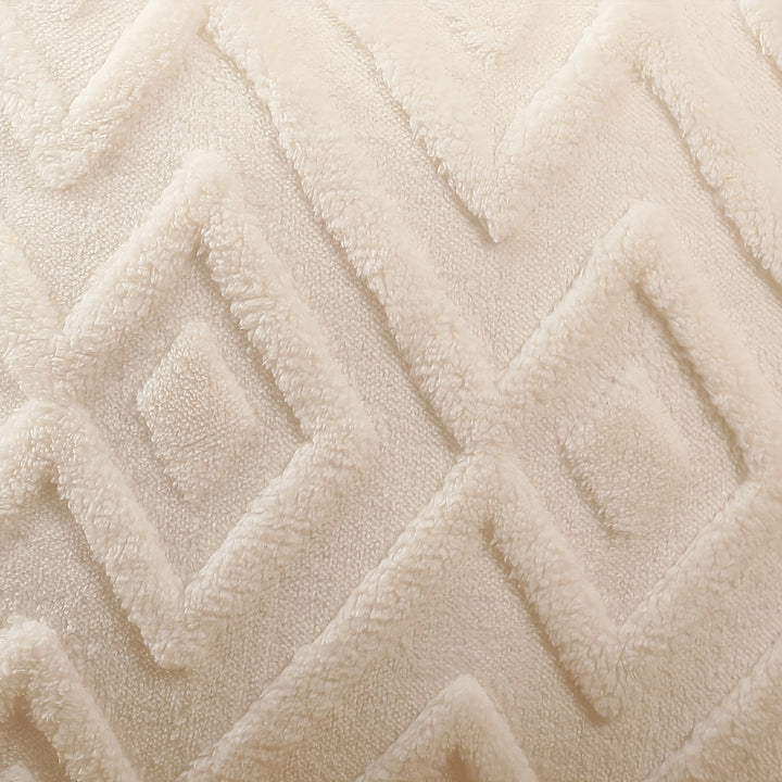 Luxe 2-Delige Kussensloopset | Fluweel met Sneeuwvlokpatroon