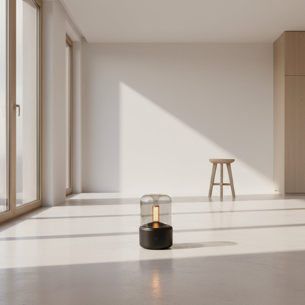 Aromatherapie Kaarslicht Diffuser | Rustgevende LED Vlam & Geurverspreider