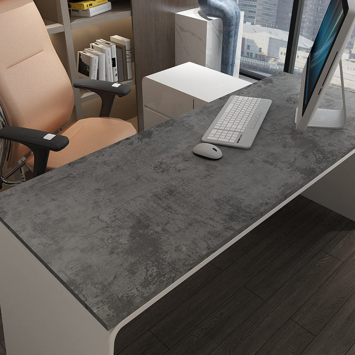 Cemento Grigio Scuro | Zelfklevend PVC Behang Zwart