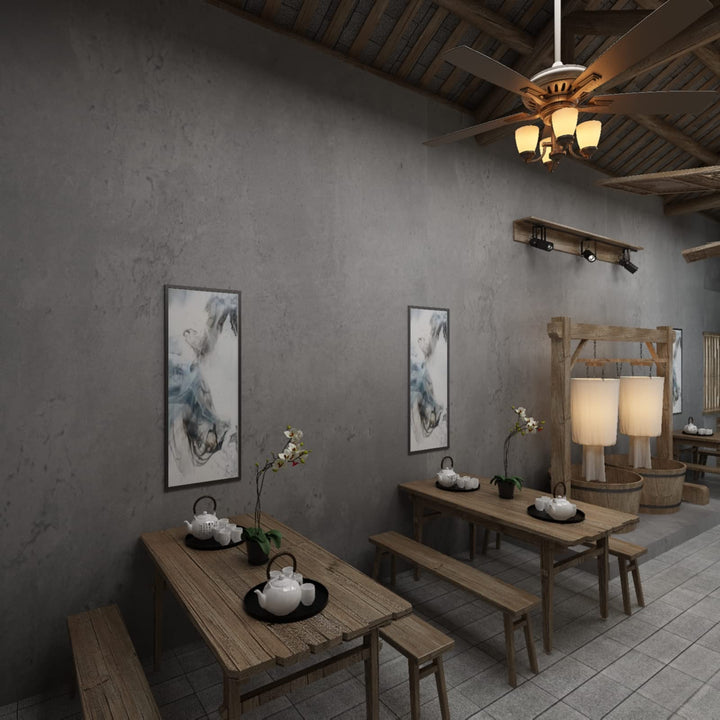 Cemento Scuro | Zelfklevend PVC Behang Donkergrijs