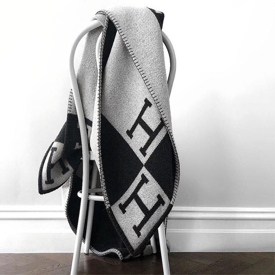 HBlanket™ | Luxe Wol & Kasjmier plaid