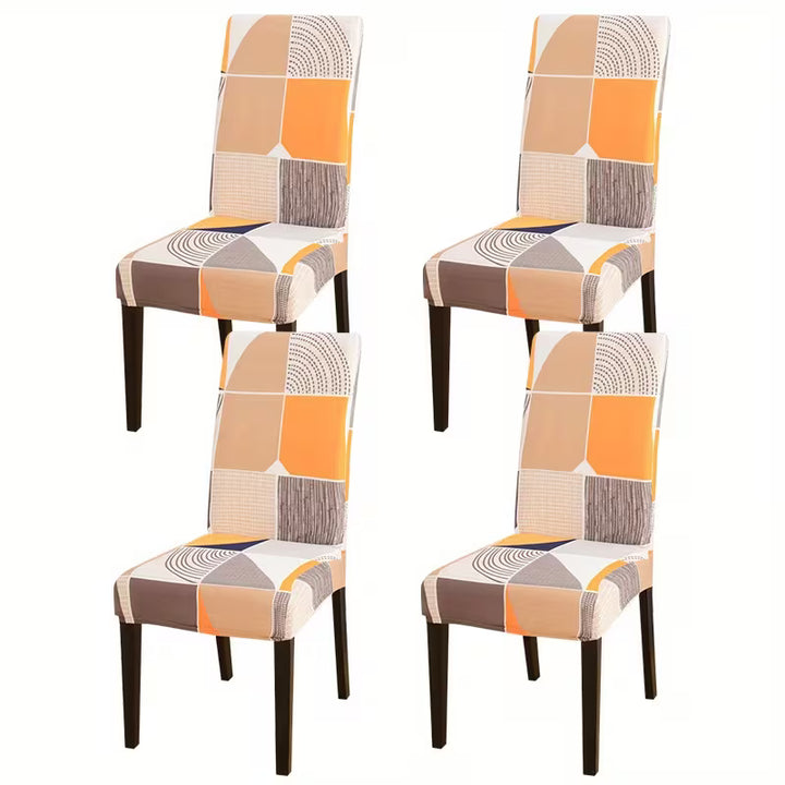 StoelFit™ | Stretch Stoelhoezen Set (4–6 stuks)