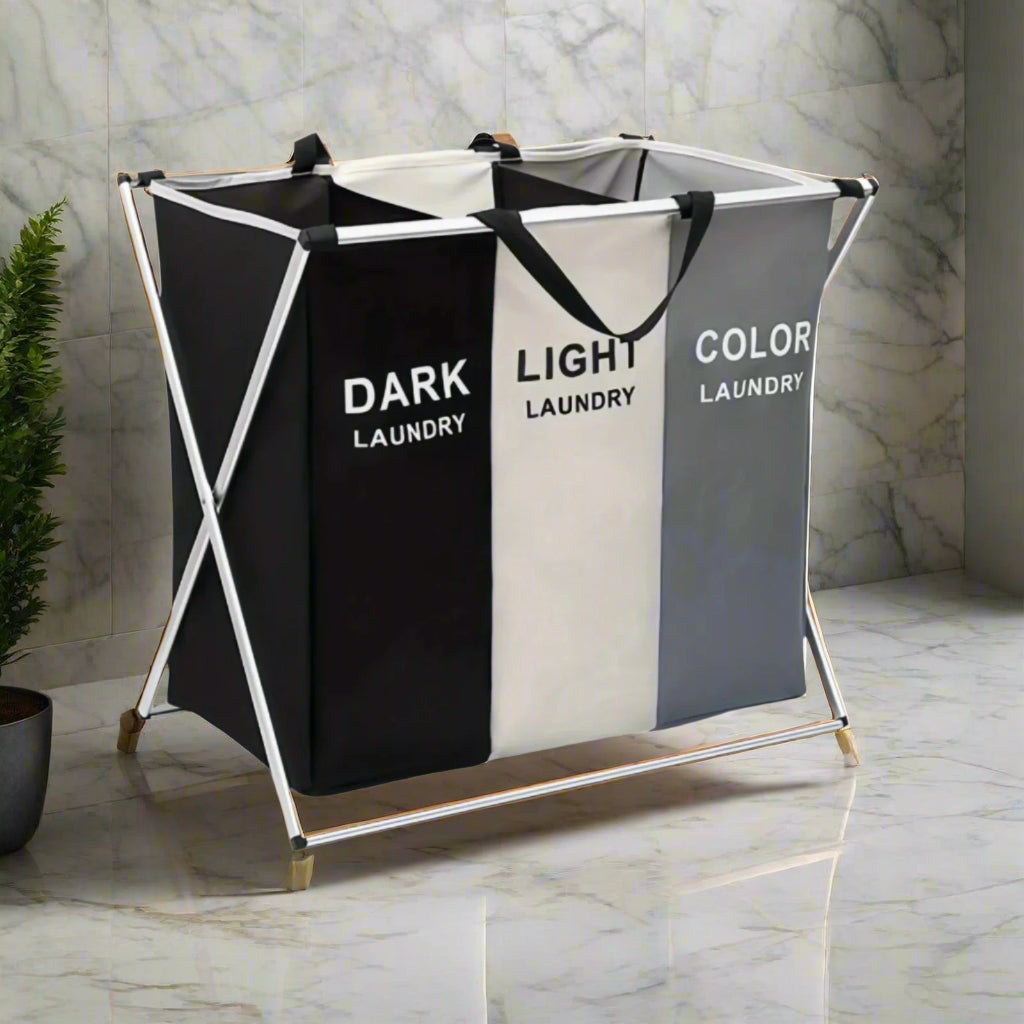 Opvouwbare Wasmand | Grote Waterdichte Wasmand – Stevig & Draagbaar