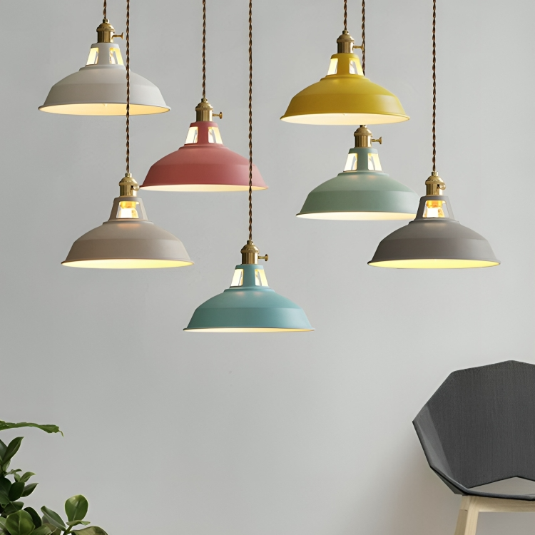 Industriële Retro Hanglamp | Metalen 1-Lichts Lamp | Voor Woonkamer, Keuken & Restaurant