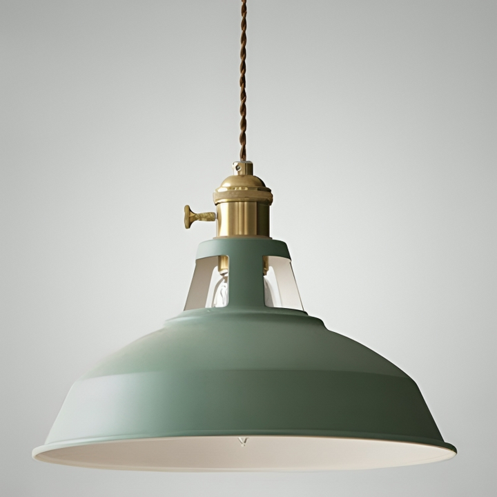 Industriële Retro Hanglamp | Metalen 1-Lichts Lamp | Voor Woonkamer, Keuken & Restaurant