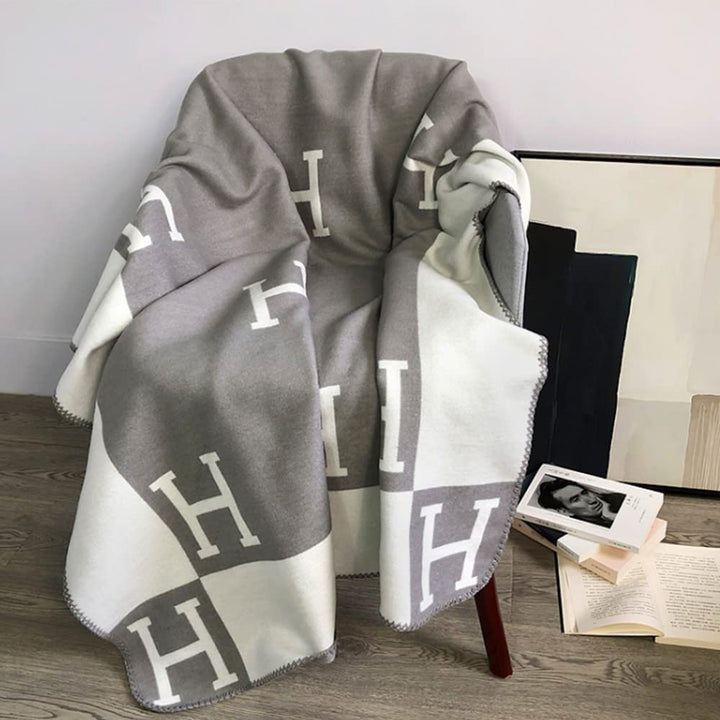 HBlanket™ | Luxe Wol & Kasjmier plaid