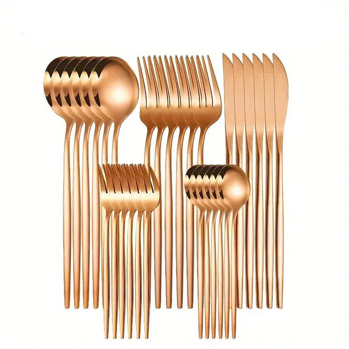 Luxe Bestekset 30-delig | 6 Personen | Modern Design