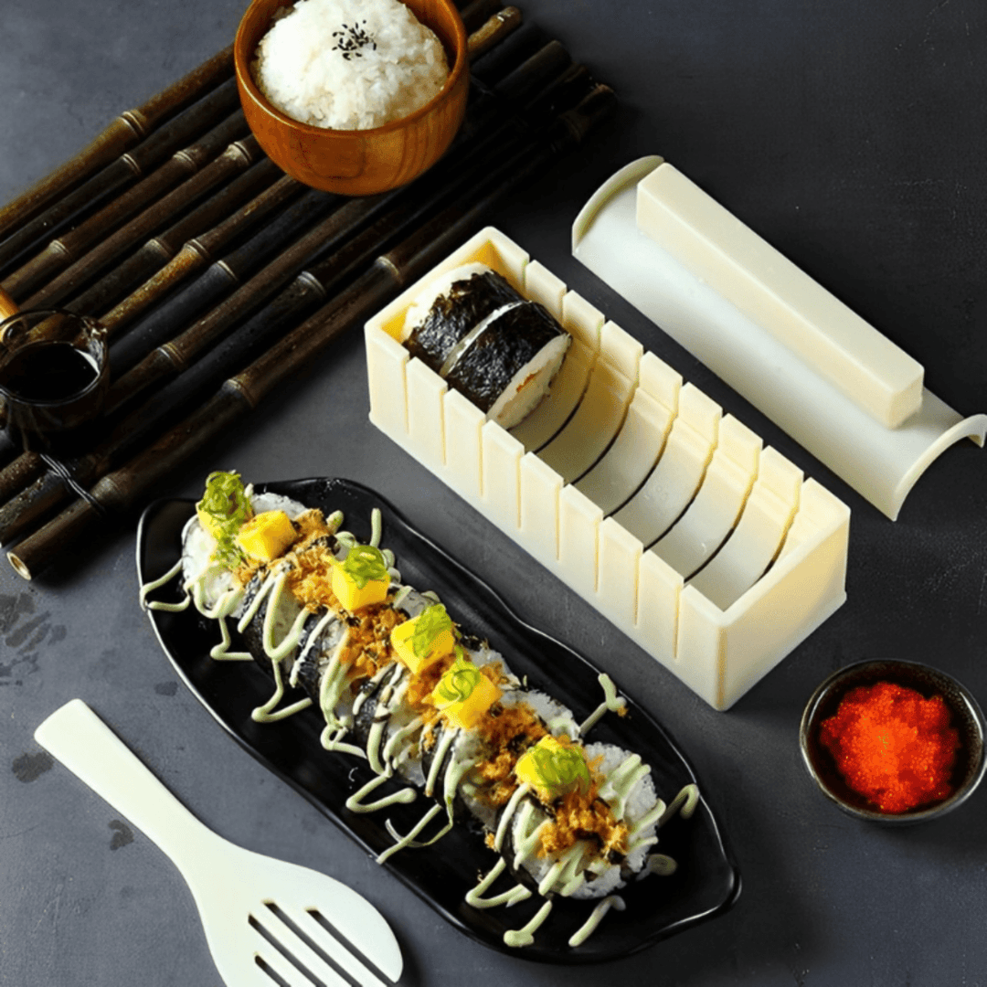 EasySushi Kit | Maak Zelf Perfecte Sushi Thuis | Complete DIY Sushi Maker