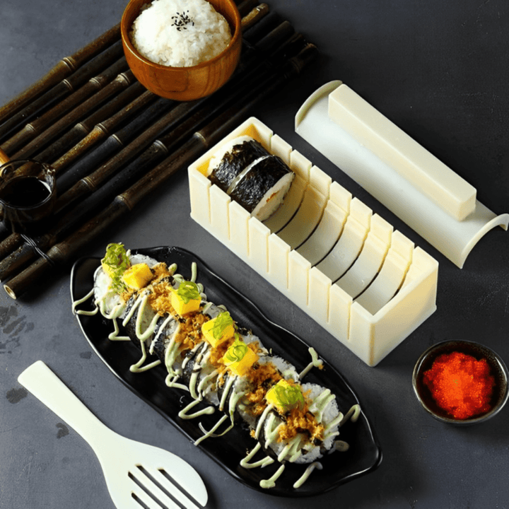 EasySushi Kit | Maak Zelf Perfecte Sushi Thuis | Complete DIY Sushi Maker