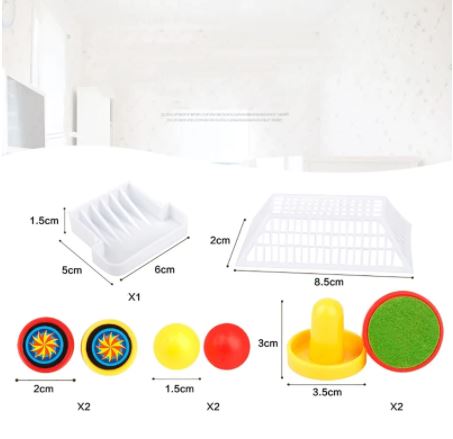 Mini Table Hockey Game™ | Airhockey & Voetbalspel in Eén