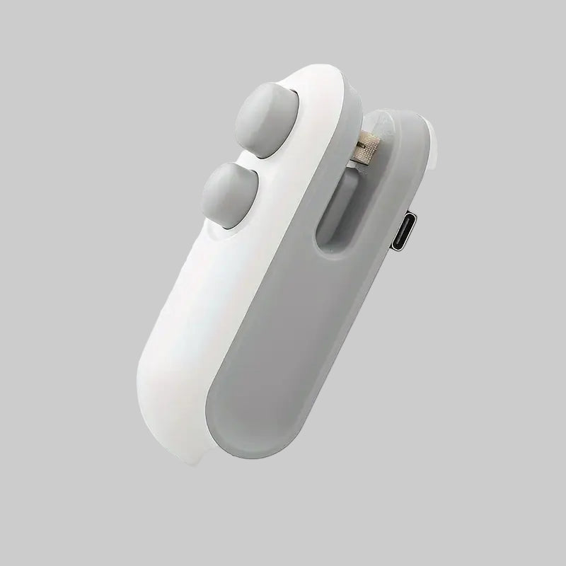 Draagbare Zaksluiter met USB-Oplaadbare Batterij | Mini Sealer voor Snacks