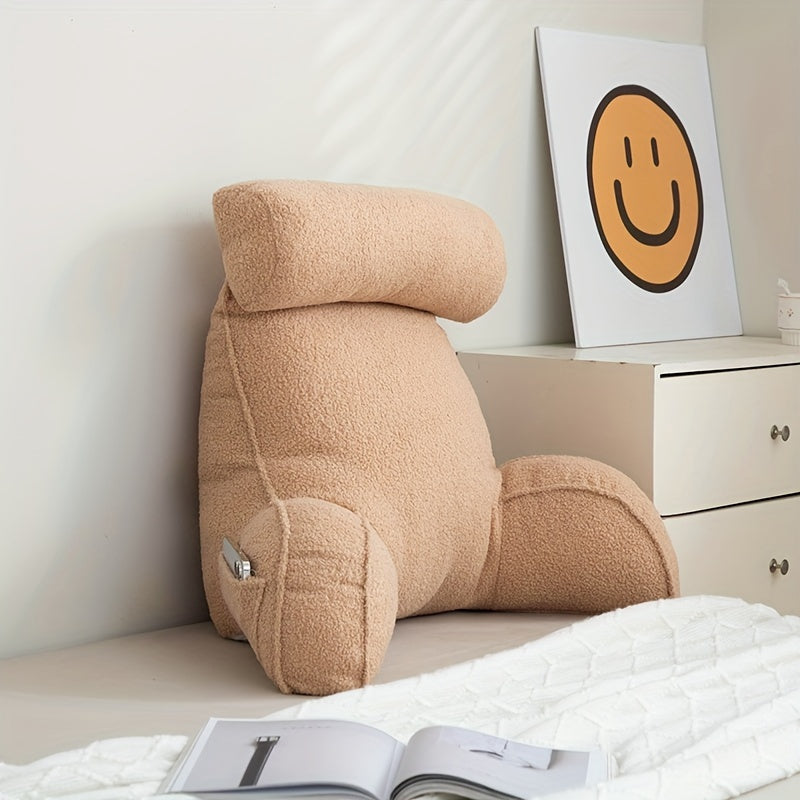 Comfort Cushion | Ergonomisch Lees- & Rugsteunkussen met Afneembare Hoes