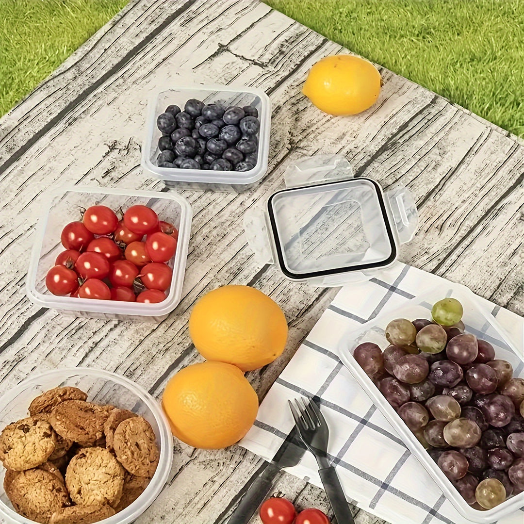 Food Savers Opbergcontainers Set van 12 | Luchtdichte Voedselbewaarbakjes