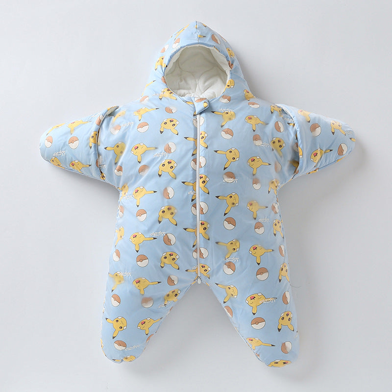 StarBaby™ | Warme Baby Slaapzak | 0–12 mnd | Zachte Fleece & Praktische Rits