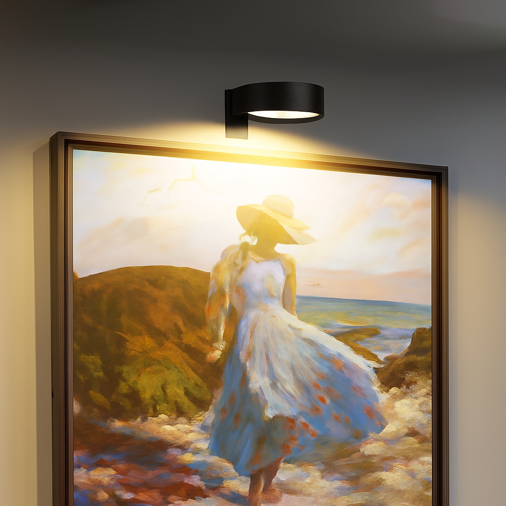 LED Schilderijverlichting met Magneetbevestiging | Dimbaar | Warm & Koel Wit Licht