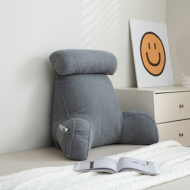 Comfort Cushion | Ergonomisch Lees- & Rugsteunkussen met Afneembare Hoes