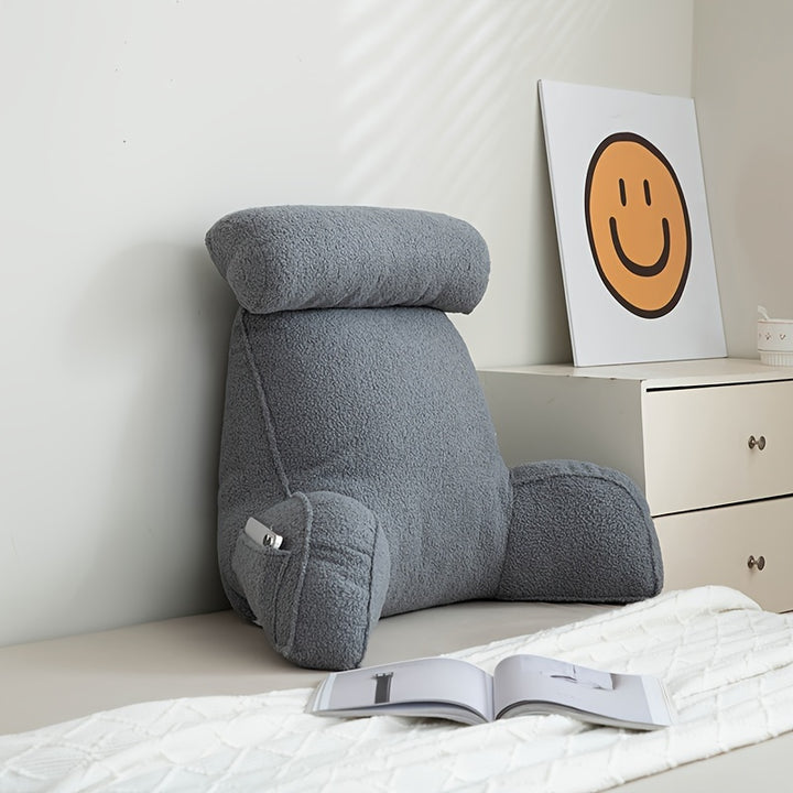 Comfort Cushion | Ergonomisch Lees- & Rugsteunkussen met Afneembare Hoes