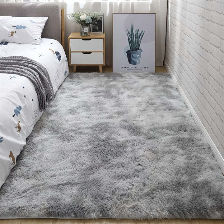 Zacht Pluche Vloerkleed | Modern Tapijt met Antislip Onderkant | 80×200 cm