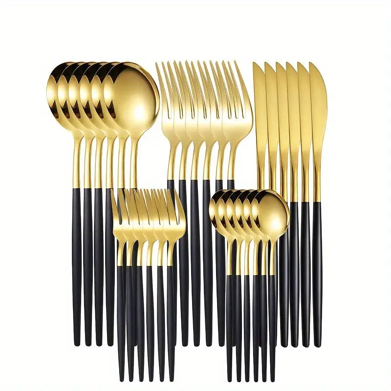 Luxe Bestekset 30-delig | 6 Personen | Modern Design