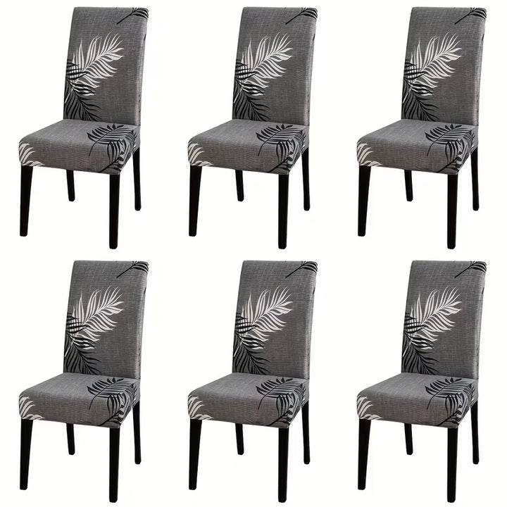 StoelFit™ | Stretch Stoelhoezen Set (4–6 stuks)