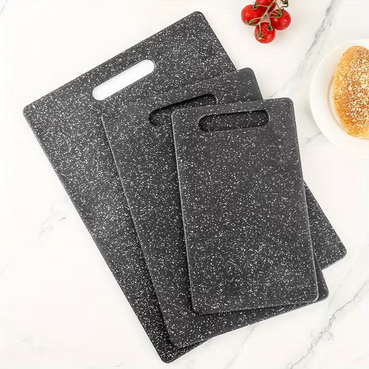 Snijplank Set 3-delig | Duurzaam & Mesvriendelijk | Met Handgreep