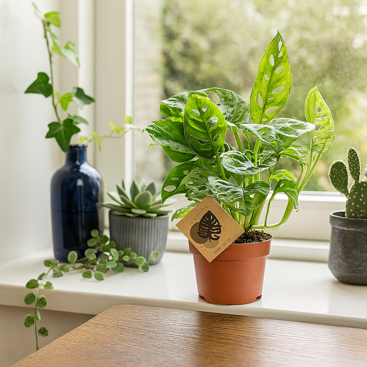 Monstera Monkey Leaf | Tropische Kamerplant | 30 cm Hoog