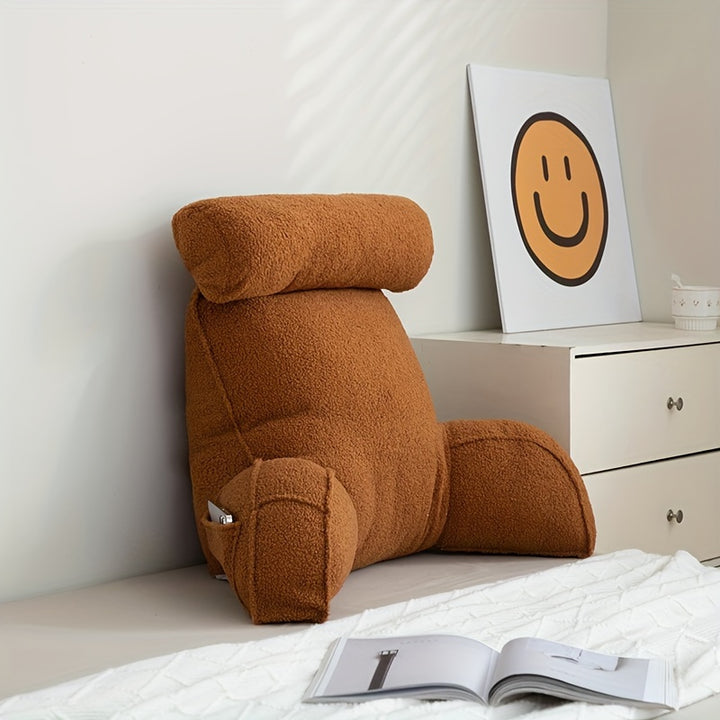 Comfort Cushion | Ergonomisch Lees- & Rugsteunkussen met Afneembare Hoes