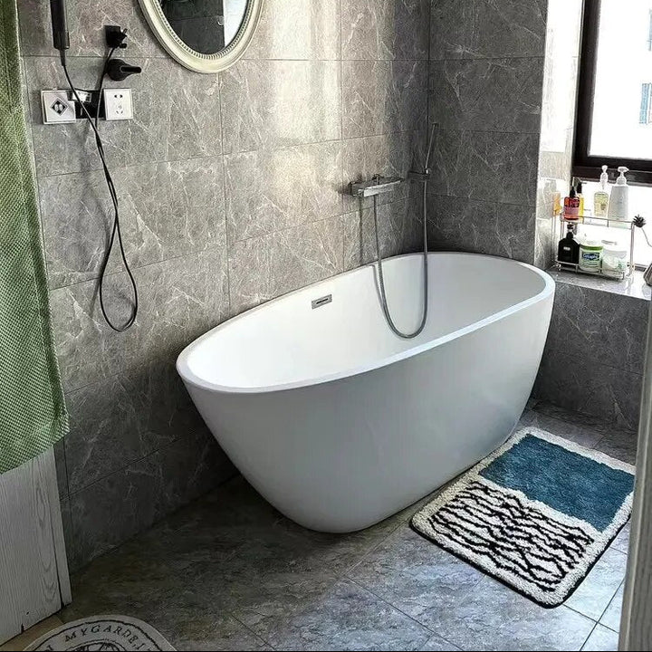 NordicFlow Luxe Handgemaakte Badmat | Anti-slip & Machinewasbaar