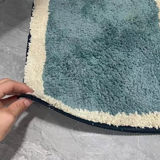 NordicFlow Luxe Handgemaakte Badmat | Anti-slip & Machinewasbaar