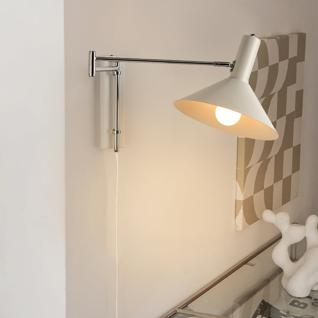 Anvia Wandlamp | Minimalistische Verstelbare Wandlamp voor Slaapkamer & Woonkamer