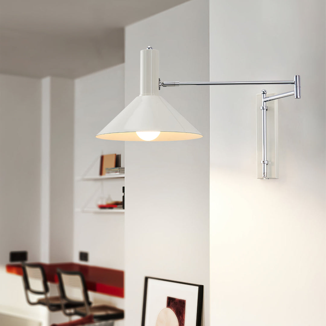 Anvia Wandlamp | Minimalistische Verstelbare Wandlamp voor Slaapkamer & Woonkamer