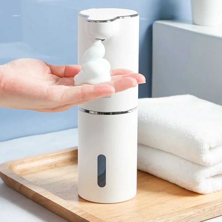 SoapSense | Automatische Schuim Zeep Dispenser - Fun en Contactloos Handen Wassen