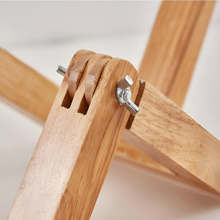 WoodMan™ Flexibele Houten Tafellamp | Buigbaar Design & Boekhouder