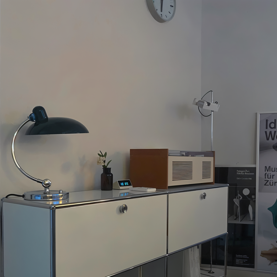 NostaChic™ Vintage Tafellamp | Verstelbare Arm & Warm LED Licht