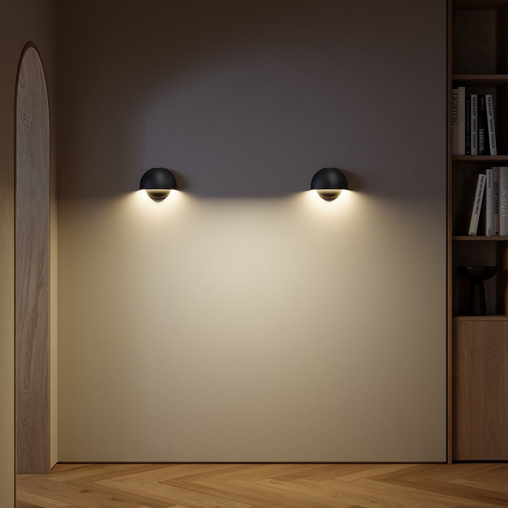 Orion™ LED Wandlamp | Draadloos of Met Kabel | Warm Sfeervol Licht voor Binnen & Buiten