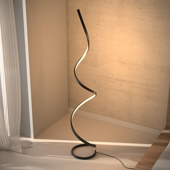 Wynd™ LED Vloerlamp | Dimbare Staande Lamp met Voetschakelaar | 150 cm Hoog