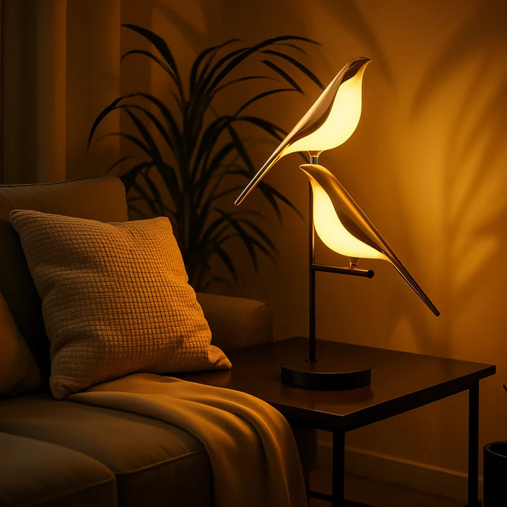 Lumen™ | Sculpturale vogel tafellamp