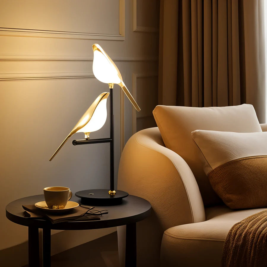 Lumen™ | Sculpturale vogel tafellamp