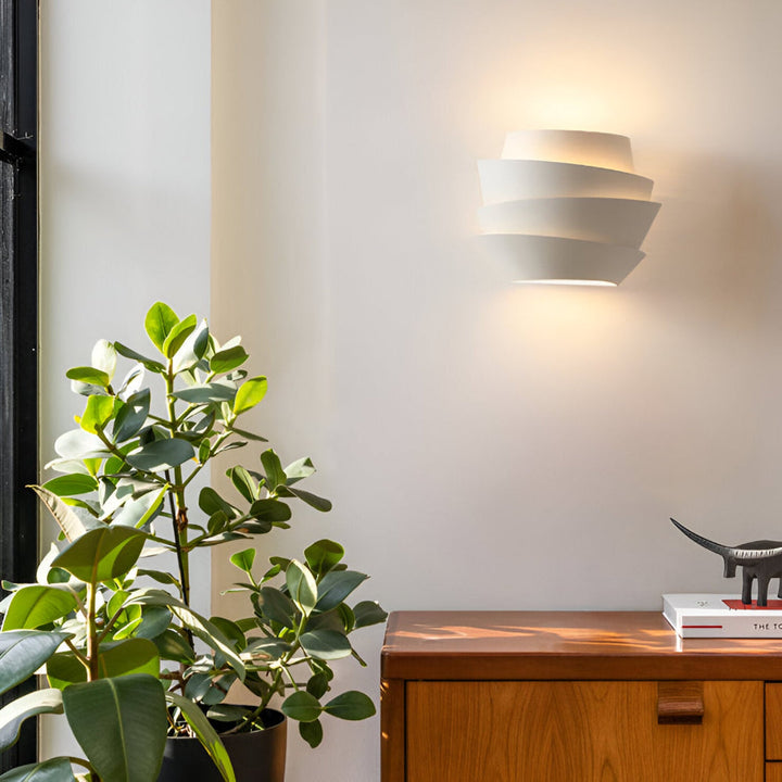 Moderne Scandinavische Wandlamp | Minimalistisch Design van IJzer met Dubbele Lichtpunten