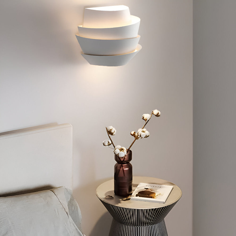 Moderne Scandinavische Wandlamp | Minimalistisch Design van IJzer met Dubbele Lichtpunten