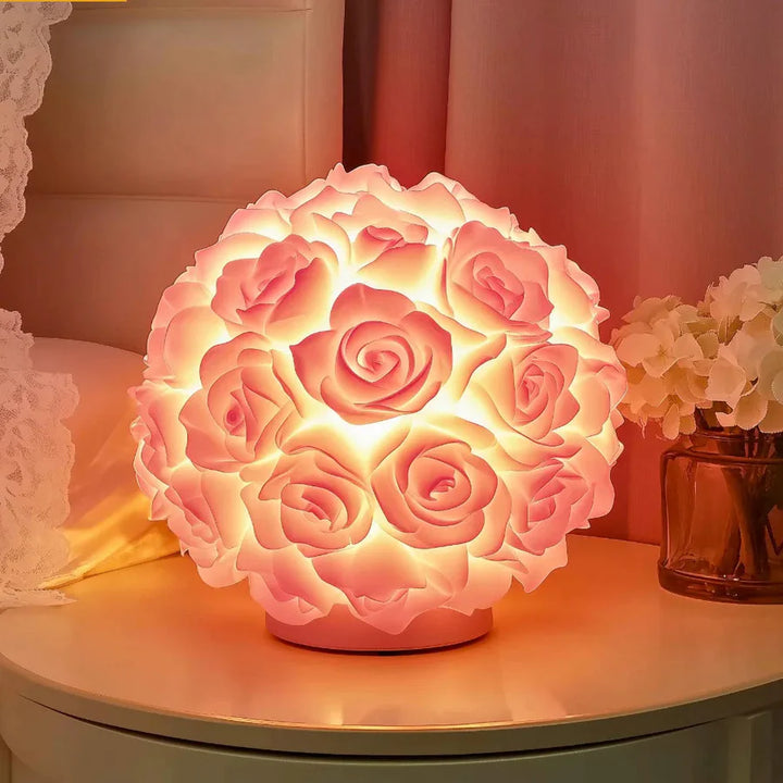 GlowRose™ | Sfeervolle rozenlamp met warme gloed