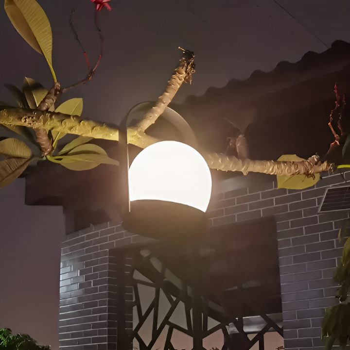 OrbitaLED | Draadloze Bolvormige Tafellamp – Oplaadbaar, Roestvrij & Stijlvol Design