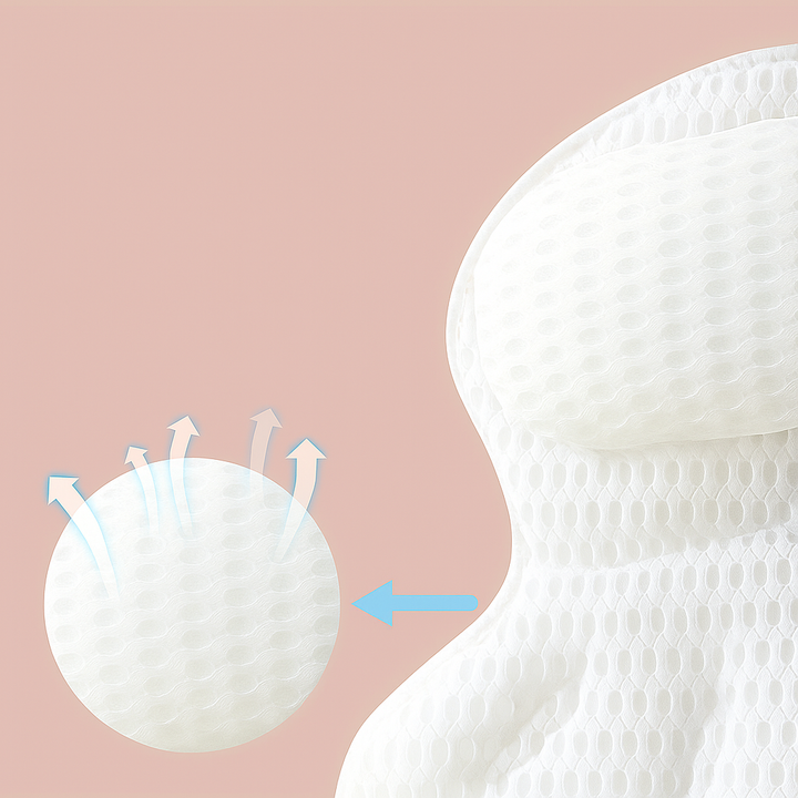 LuxieSpa™ 4D Badkussen | Ultra Comfort & Sneldrogend