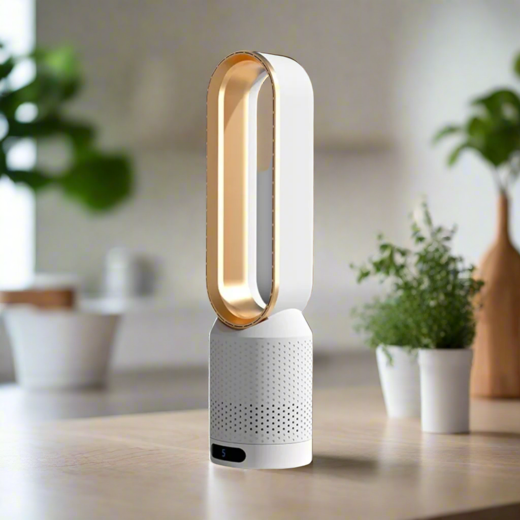 AirPure 3-in-1 Luchtkoeler | UV-Luchtreiniger & Ionisator | Stil & Efficiënt