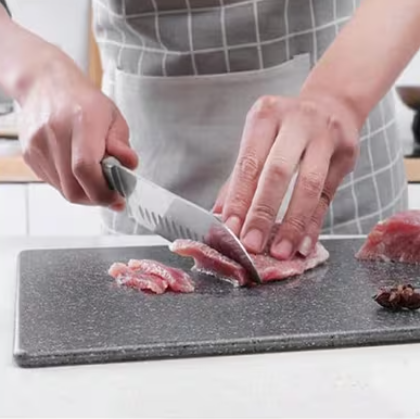 Snijplank Set 3-delig | Duurzaam & Mesvriendelijk | Met Handgreep