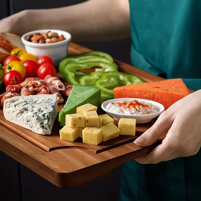 3-delige Bamboe Snijplank Set | Duurzame Houten Snijplanken in 3 Formaten