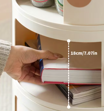 FlexiStore™ Multifunctioneel Nachtkastje | Draagbare Opbergkast met Lade