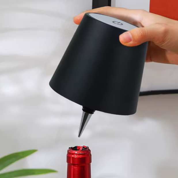 BottleGlow™ Wireless Bottle Light - USB-C - Touch Dimmer